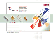 Tablet Screenshot of clemenson-industrie.fr